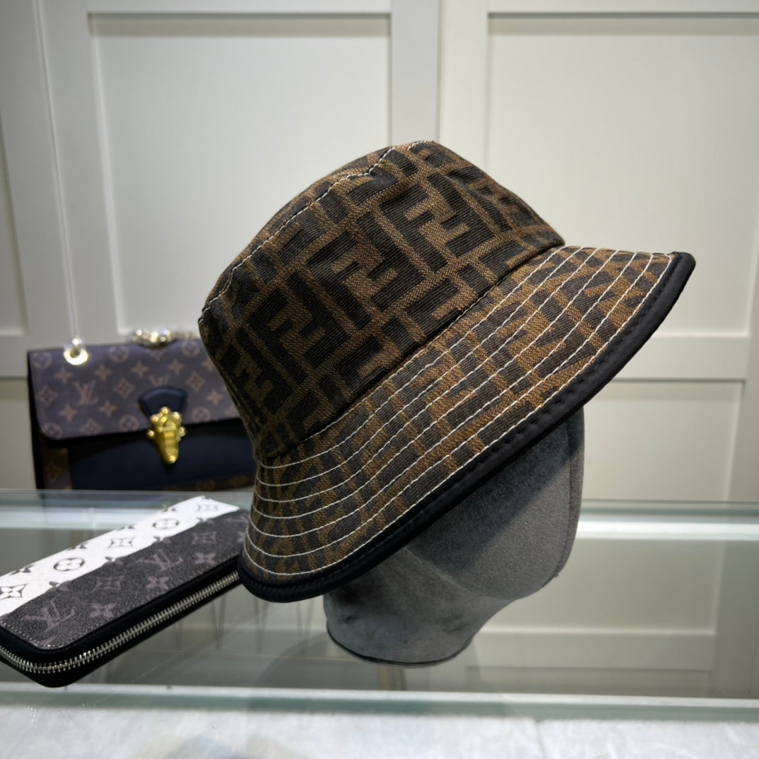 Luxury FF Monogram Bucket Hat