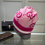 Classic GG Jacquard Wool Knit Beanie | Luxury Designer Winter Hat
