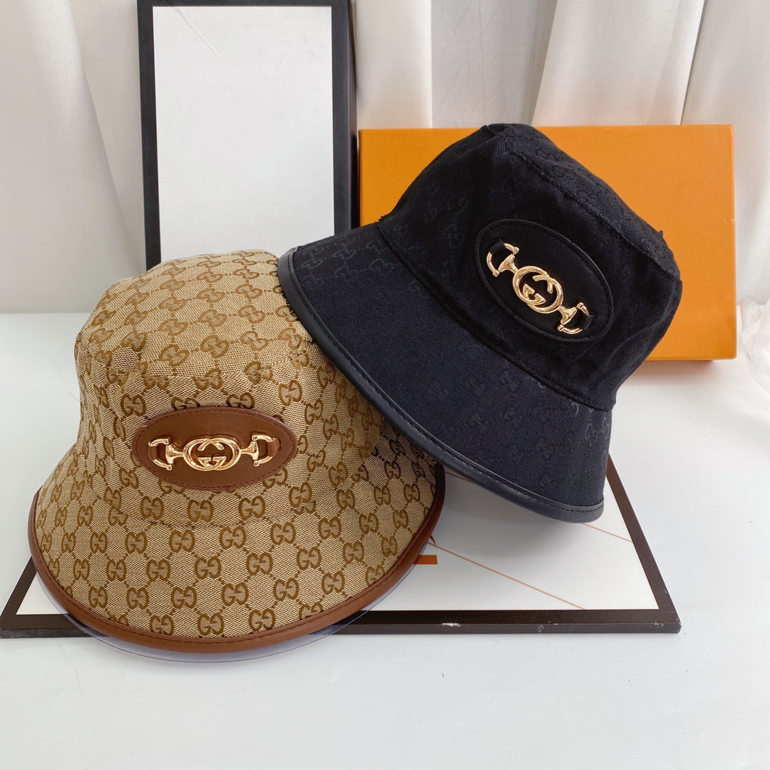 Classic GG Monogram Chain Bucket Hat