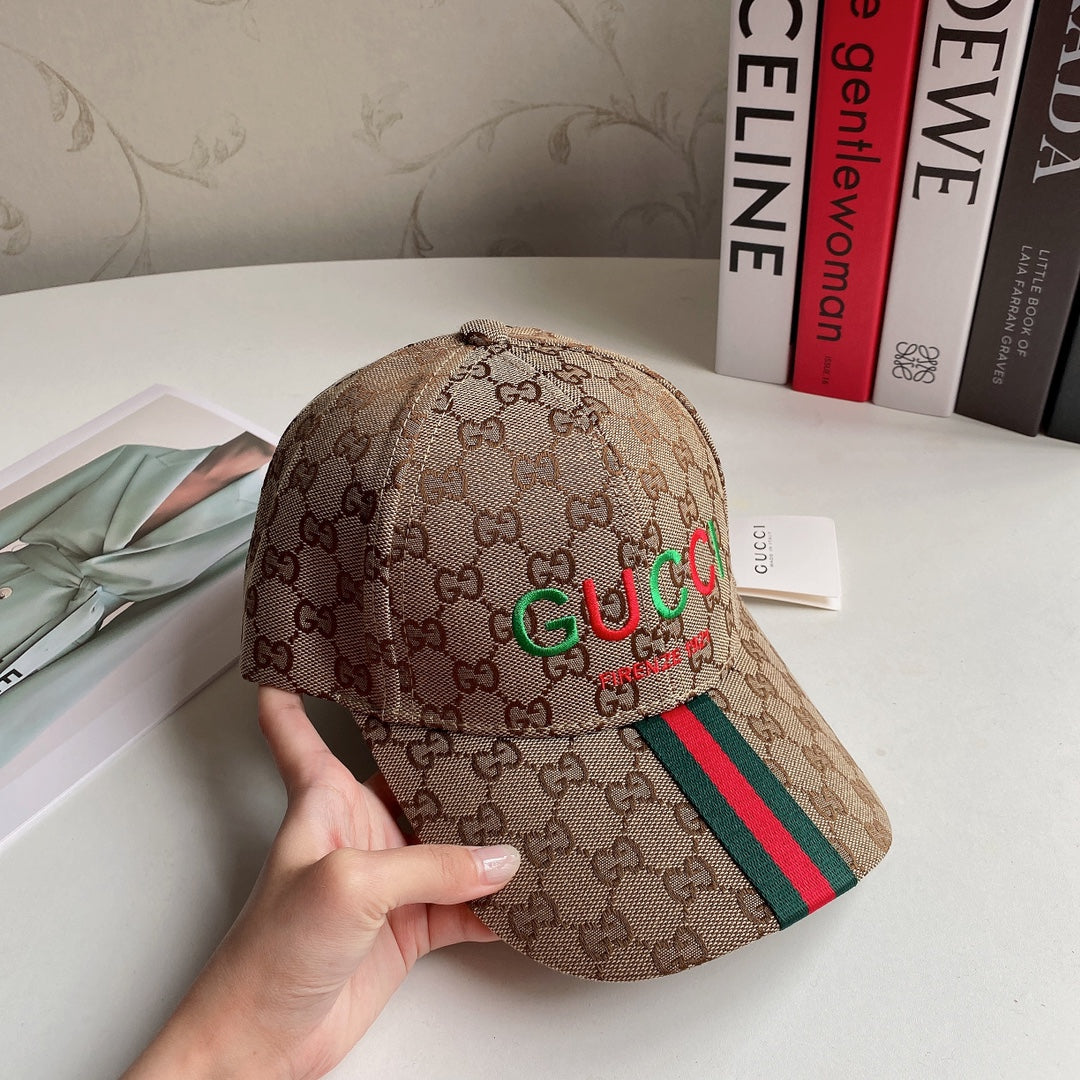 Luxury Classic Embroidered Cotton Baseball Cap