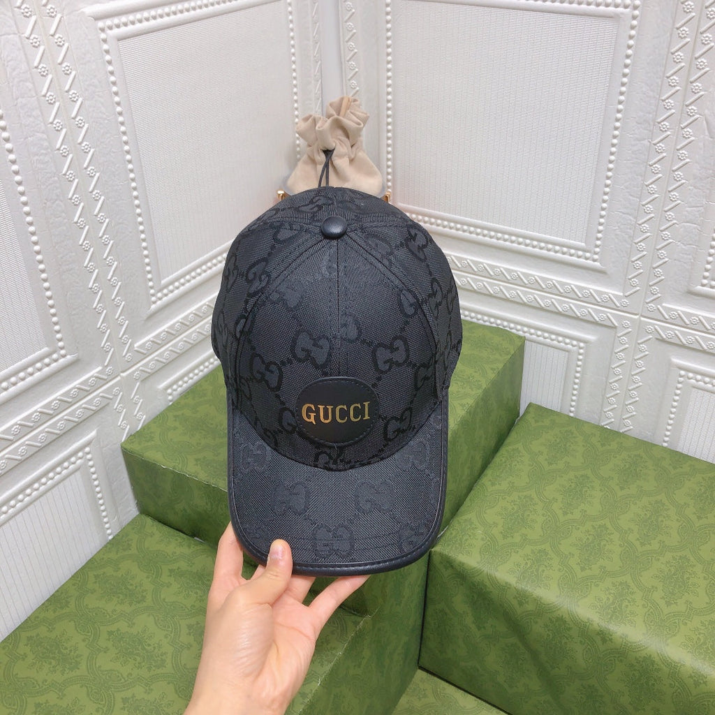 Classic Leather Trim Baseball Cap