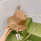 Classic GG Monogram Double-Sided Strap Bucket Hat