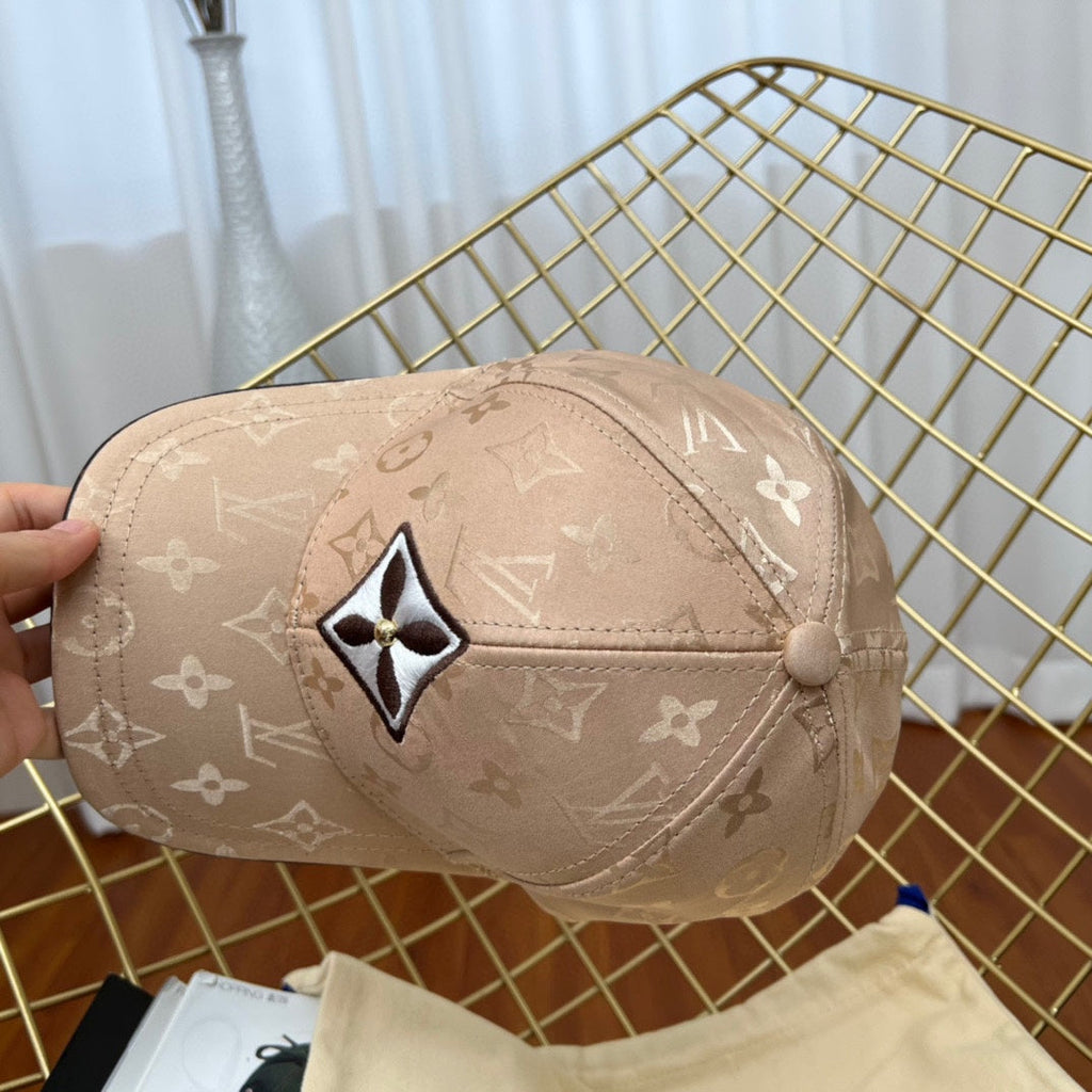 Luxury 3D Monogram Embroidered Baseball Cap