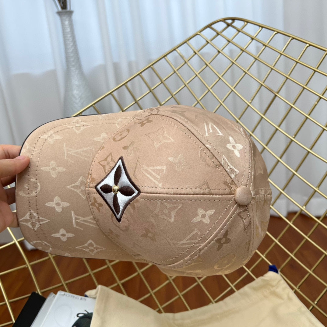 Luxury 3D Monogram Embroidered Baseball Cap
