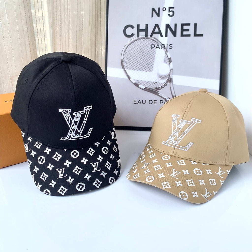 Luxury Monogram Embroidered Baseball Cap