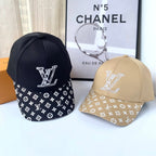 Luxury Monogram Embroidered Baseball Cap