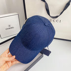 Fashion Baseball Cap Dark Denim