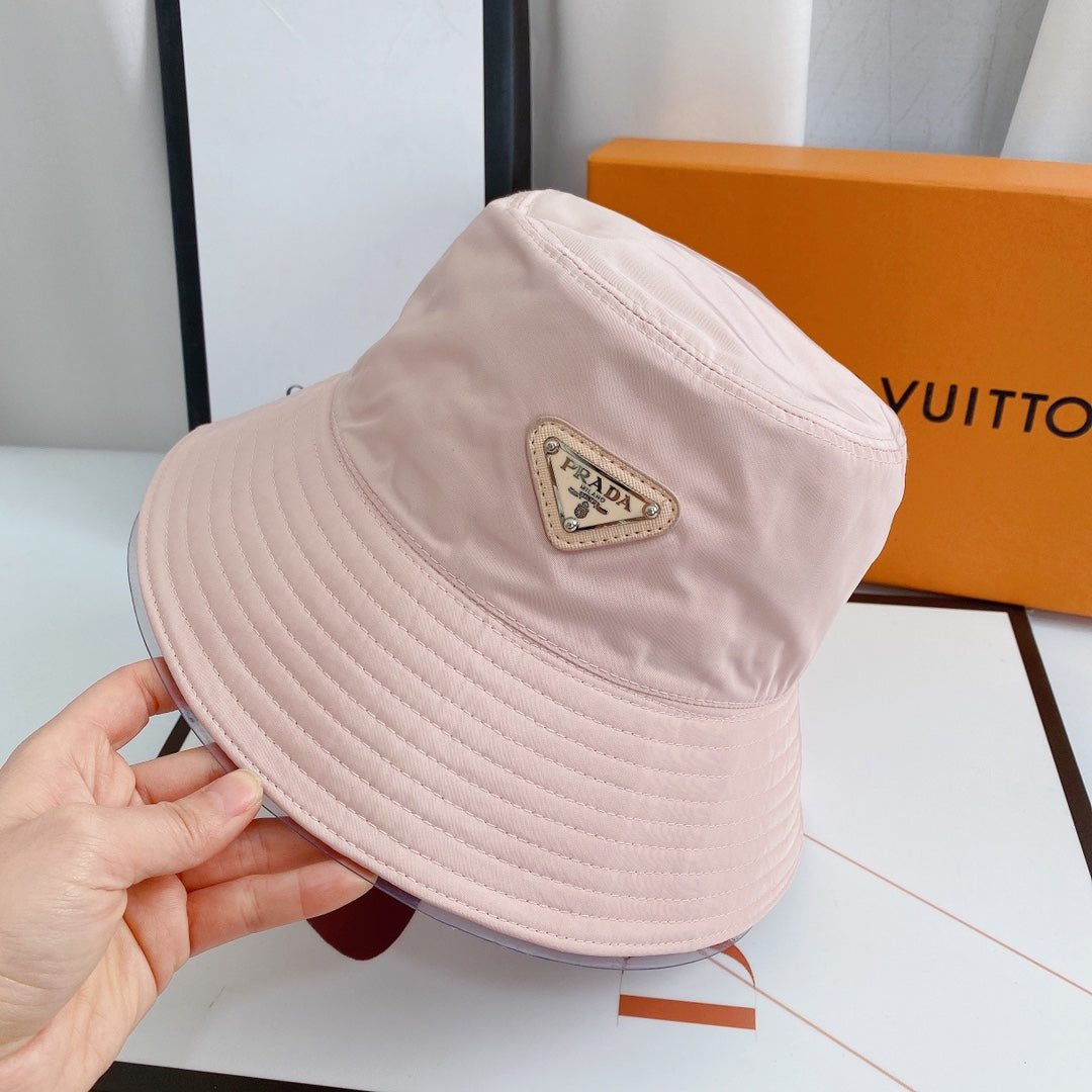 Fashion Triangle Logo Quick-Drying Bucket Hat