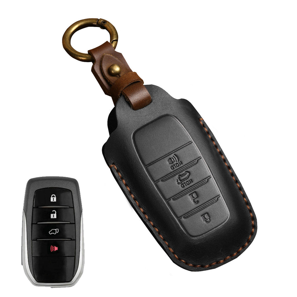 Top Grain Leather Toyota key Case