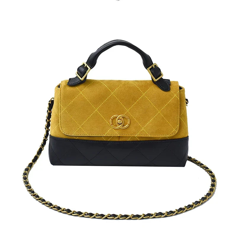 Popular Classic Elegant Women's Leather Handbag