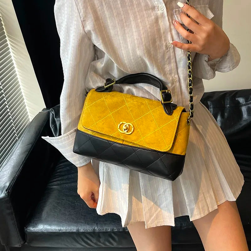 Popular Classic Elegant Women's Leather Handbag