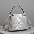 Luxury High-End Handbag -  Spring Fashion Ostrich Pattern Crossbody Shoulder Bag