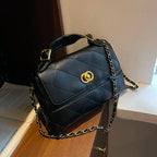 Popular Classic Elegant Women's Leather Handbag