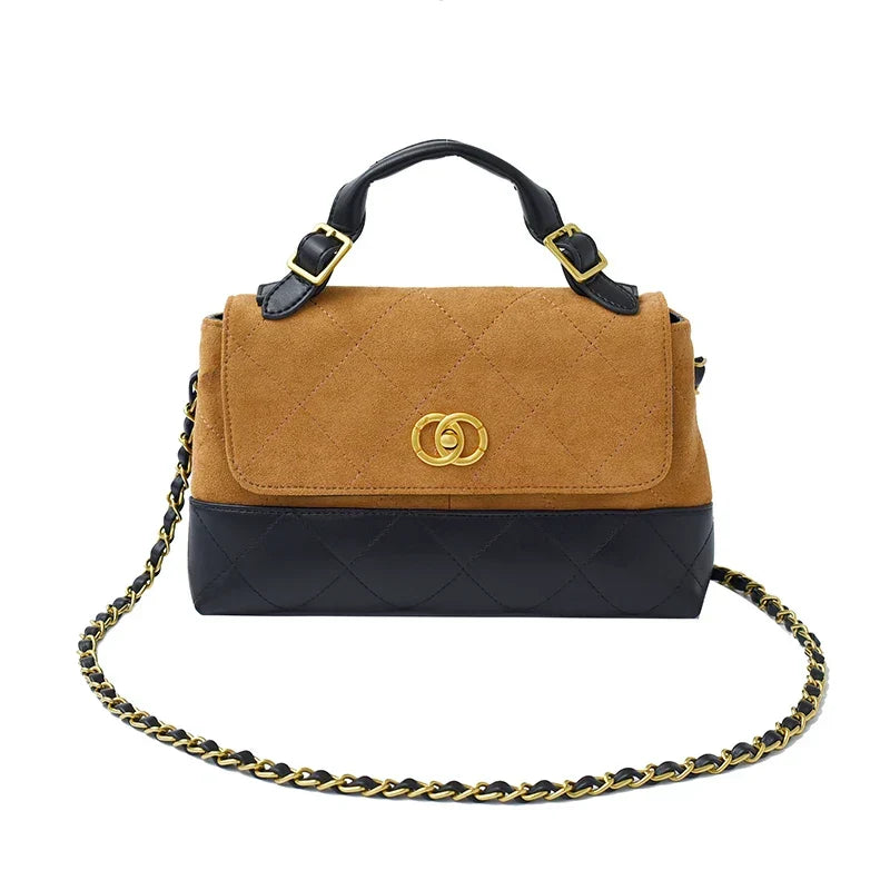 Popular Classic Elegant Women's Leather Handbag
