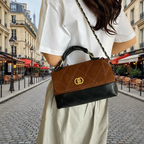 Popular Classic Elegant Women's Leather Handbag