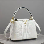 Luxury High-End Handbag -  Spring Fashion Ostrich Pattern Crossbody Shoulder Bag