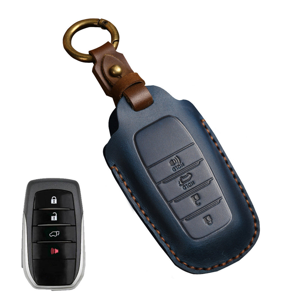 Top Grain Leather Toyota key Case