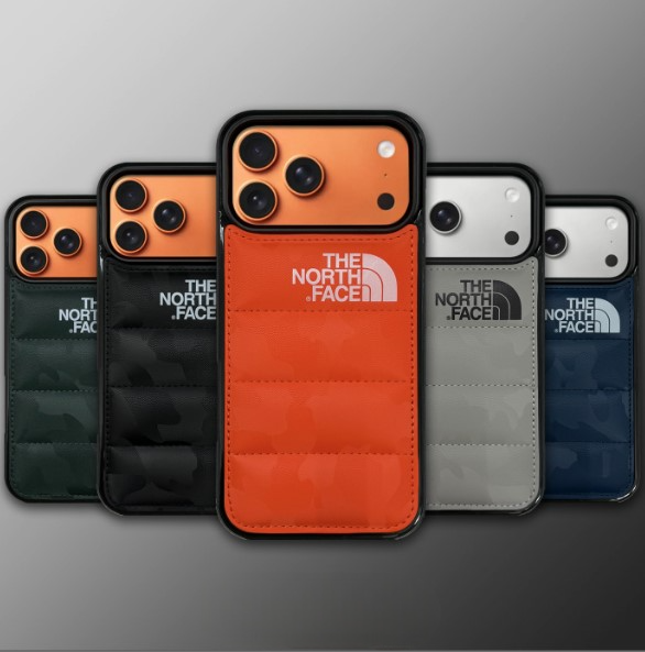 Étui de protection pour iPhone de style Puffer absorbant les chocs