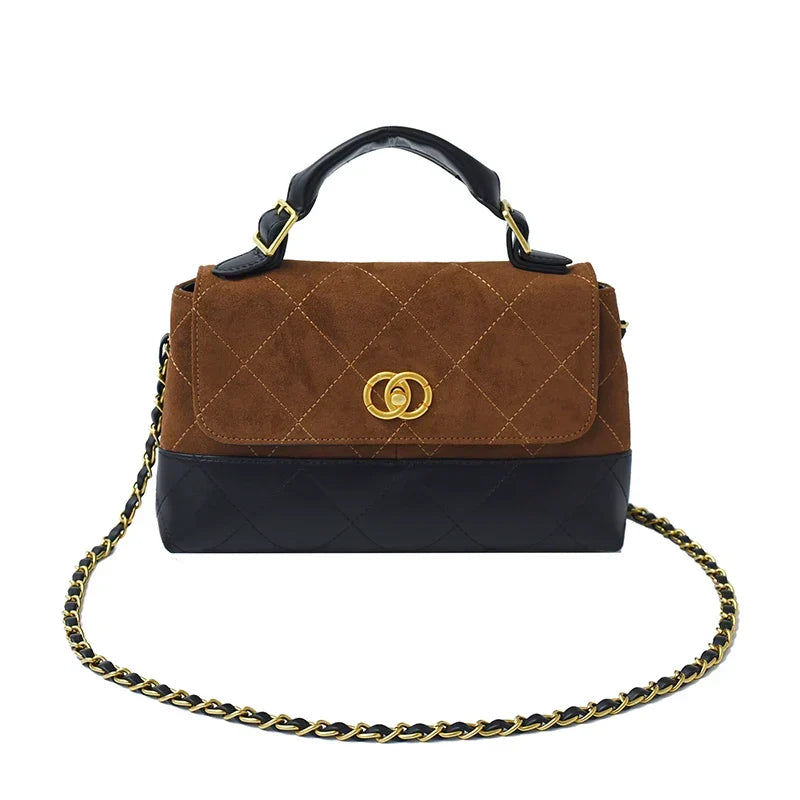 Popular Classic Elegant Women's Leather Handbag