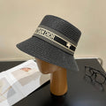 Luxury ClassicVintage Straw Sun Hat for Women