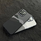 Custodia per telefono compatibile con MagSafe con design pixel astratto