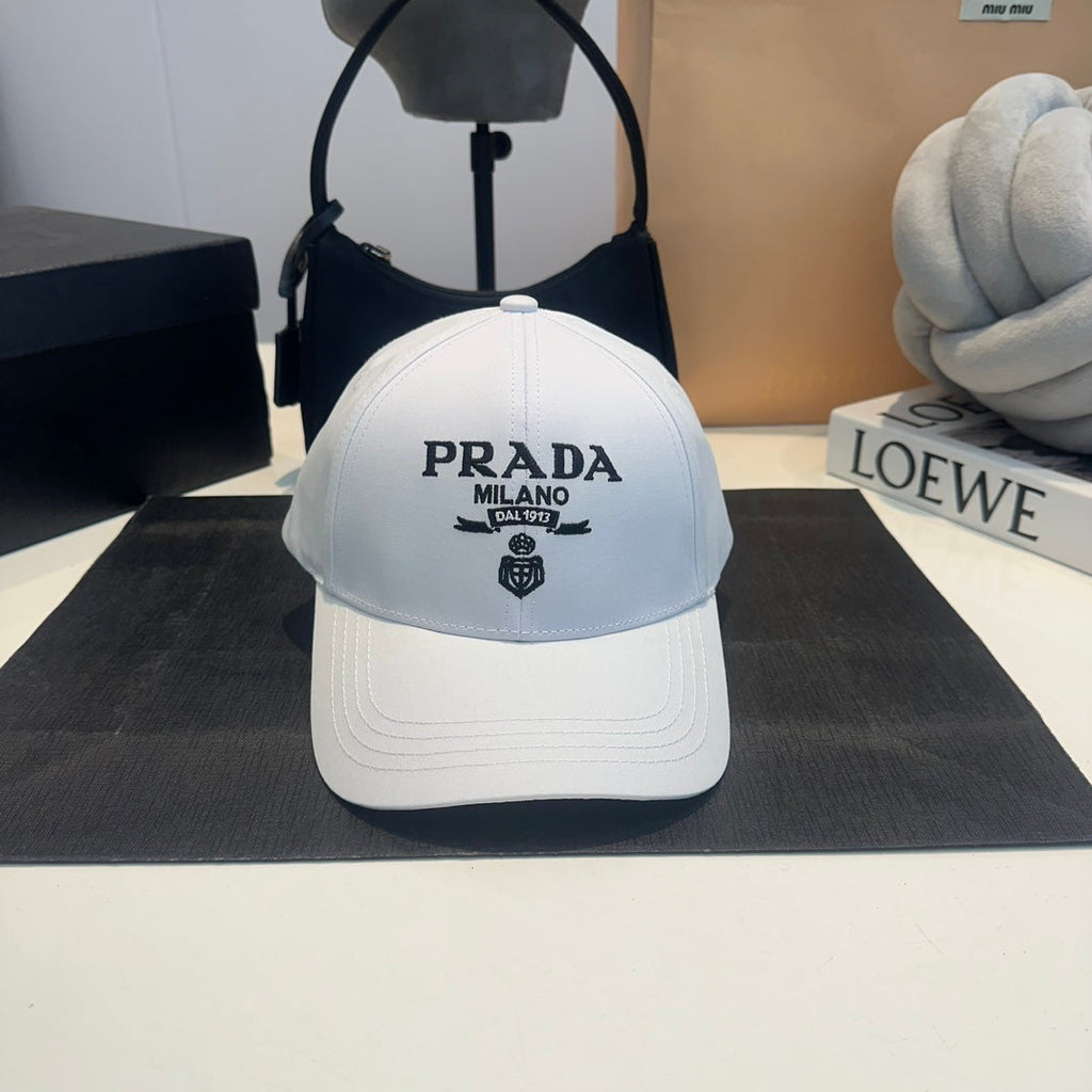 Luxury FashionRe-Nylon Baseball Cap for Men & Women