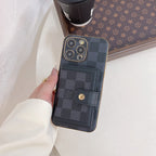 Luxus Classic Color Card Bag iPhone tok