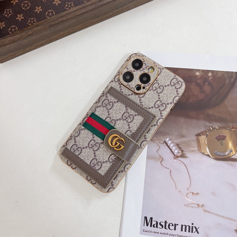 Premium kaarttas iPhone-hoesje