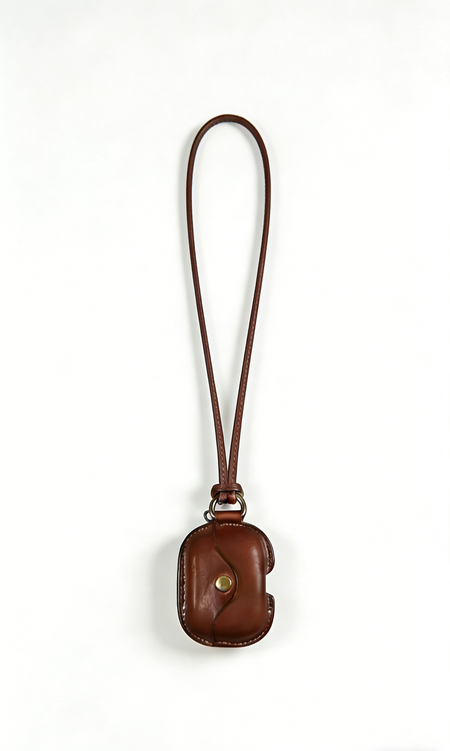 Premium Genuine Leather AirPods Case With Free Leather Lanyard
