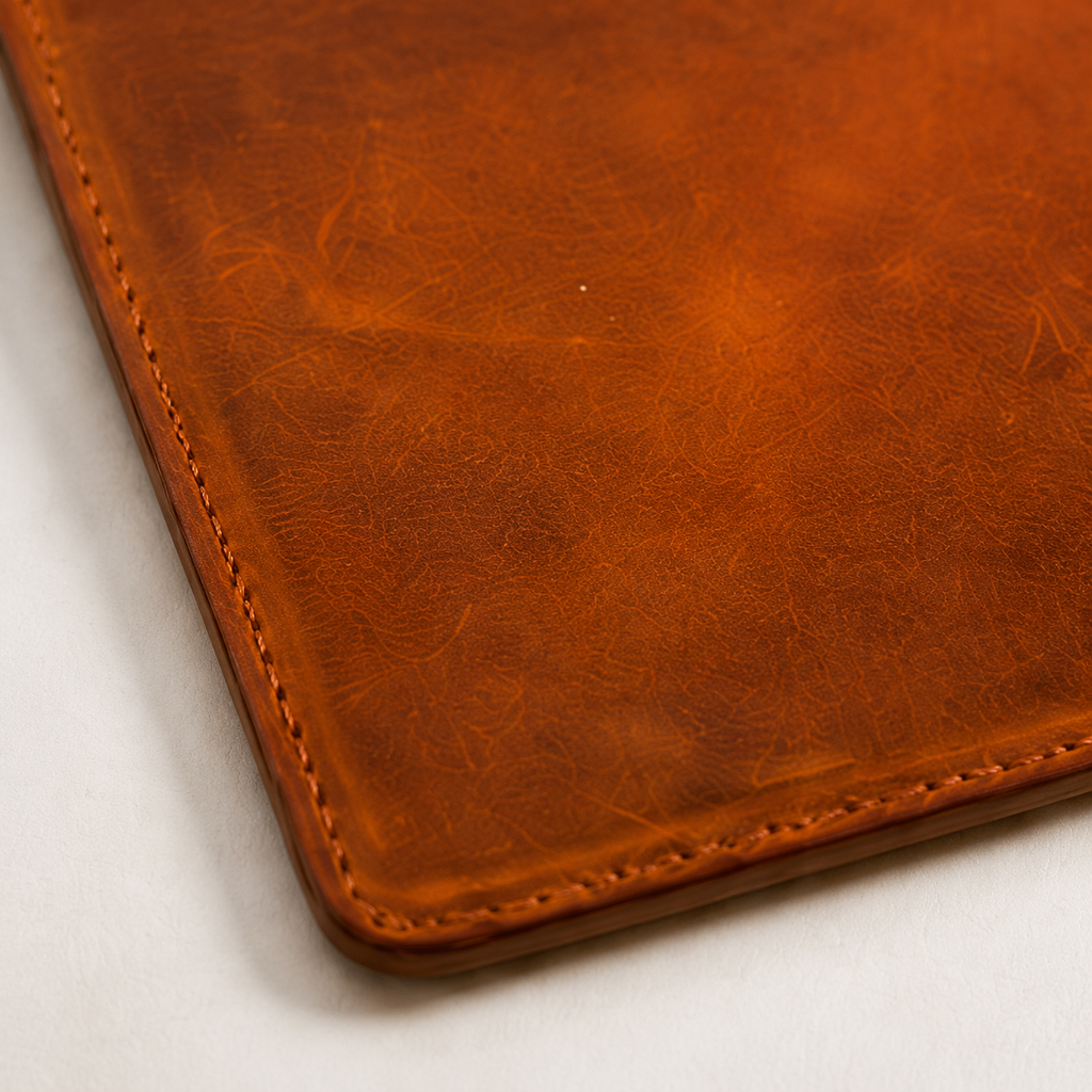 Handcrafted Leather MacBook Sleeve