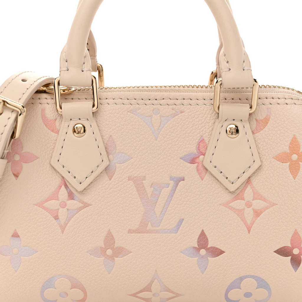 Dreamy Lavender Aquarel Gradient Mini Barrel Crossbody taske