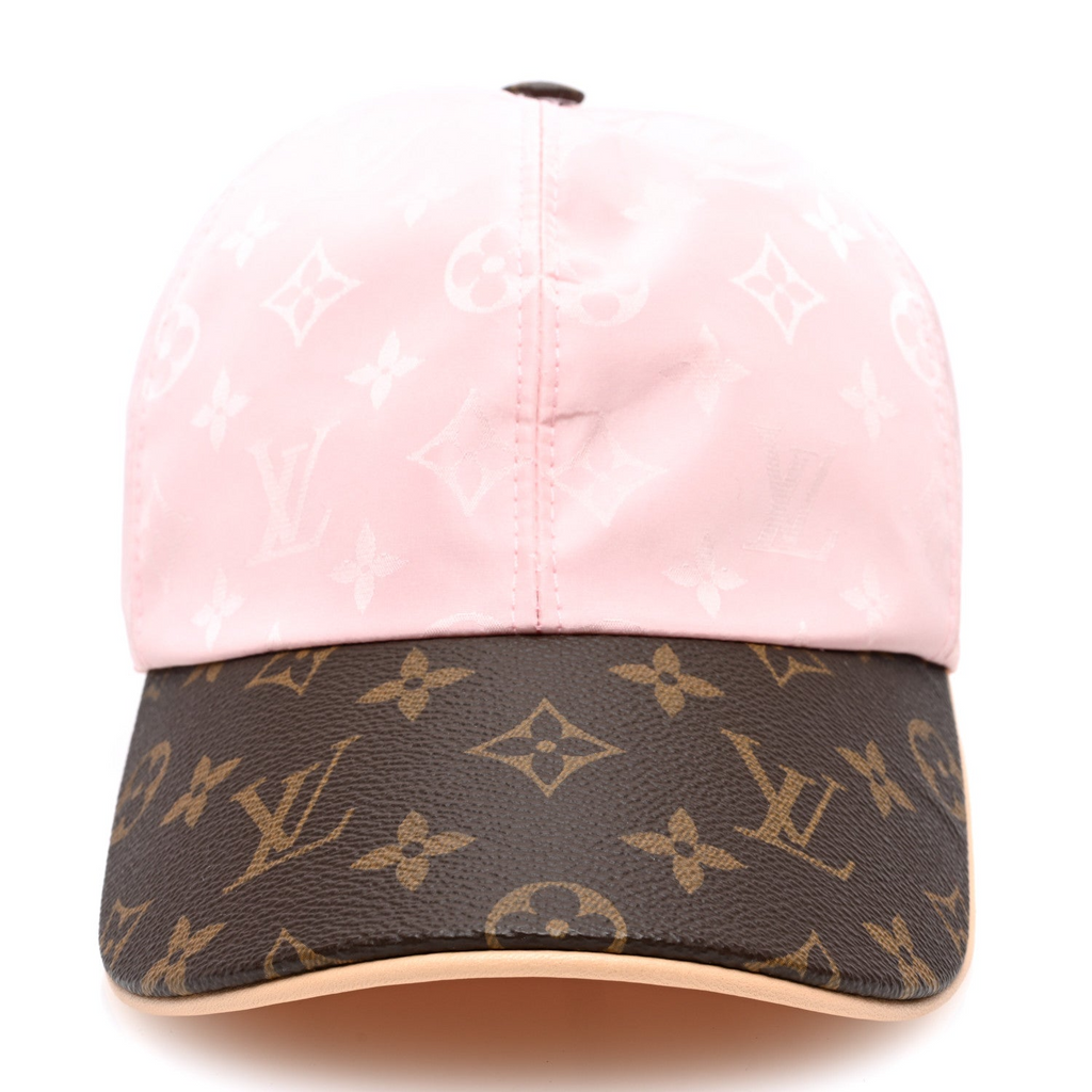 Pink Contrast Brim Baseball Cap