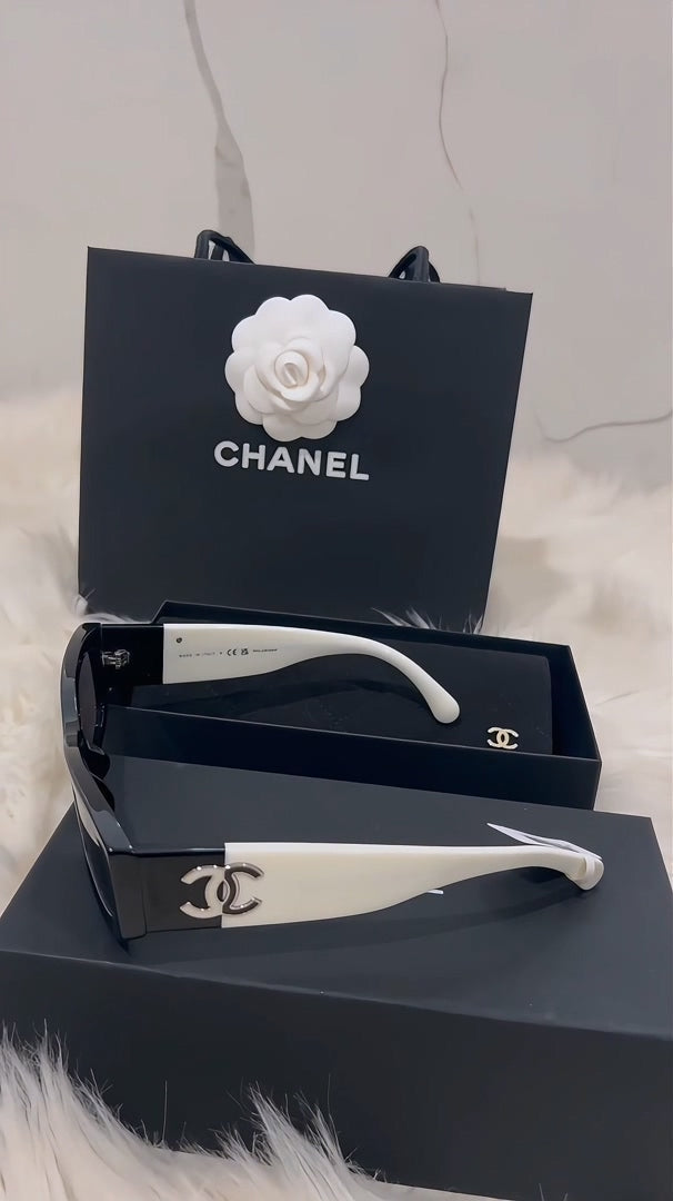 Fashion Rectangle Acetate Sunglasses