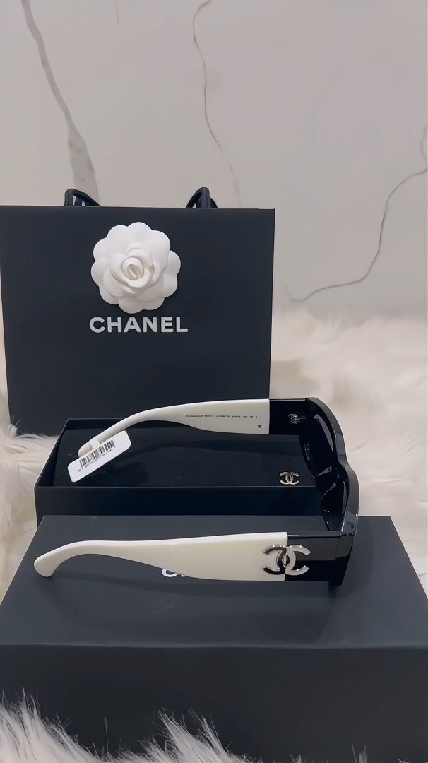 Fashion Rectangle Acetate Sunglasses