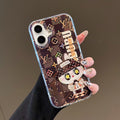 Luksusowe etui na iPhone'a Labubu L & V – urocze i klasowe