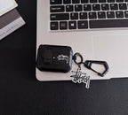 Logo Design  Rugged AirPods Case with Carabiner Clip