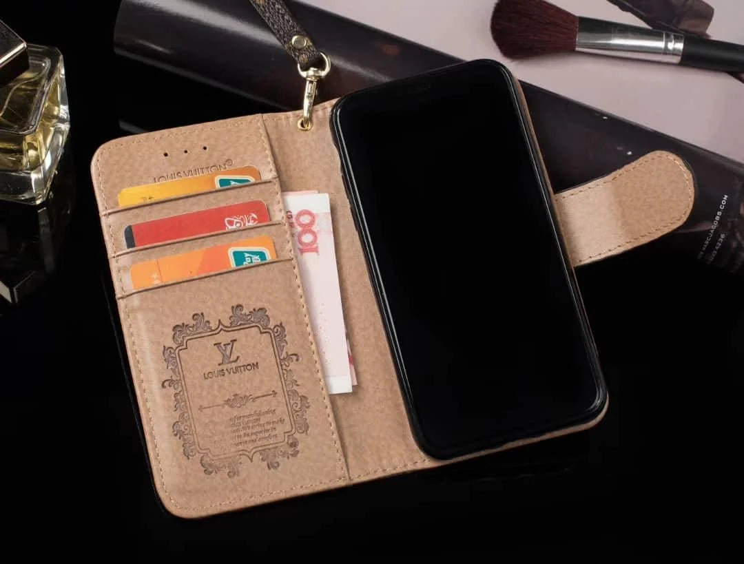 Luxe geavanceerde portemonnee iPhone-hoesje