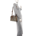 Classic Monogram Emblem Maxi Tote Bag Beige