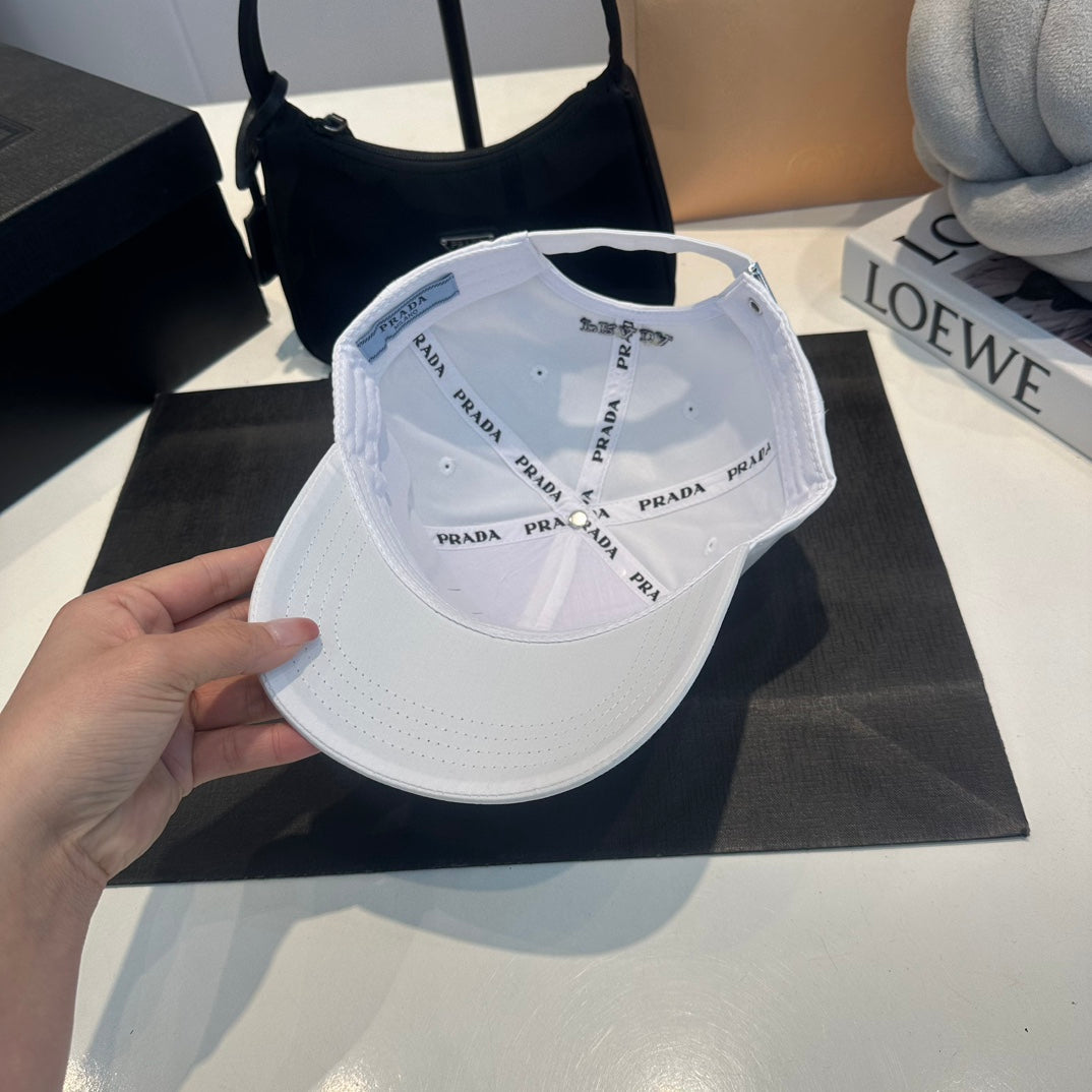 Luxury FashionRe-Nylon Baseball Cap for Men & Women