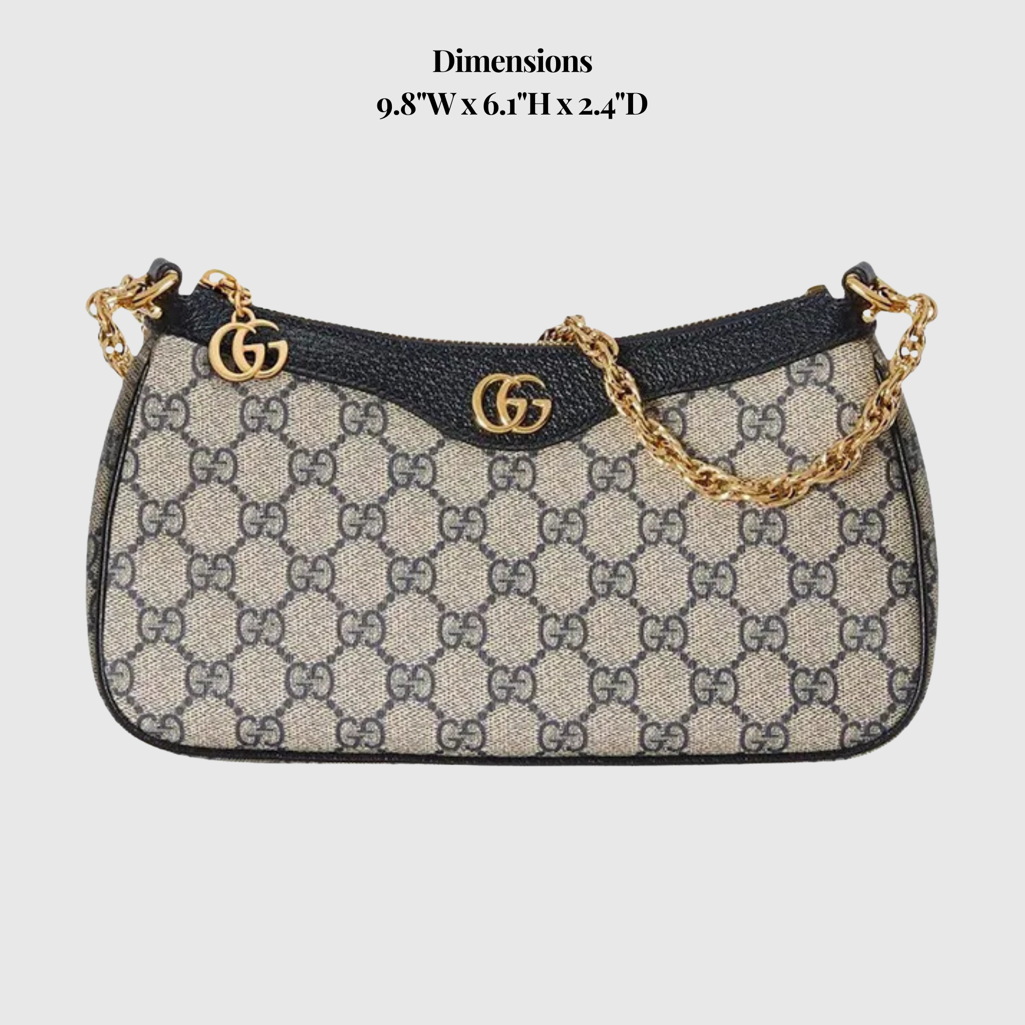 Canvas Patterned Shoulder Bag