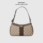 Canvas Patterned Shoulder Bag