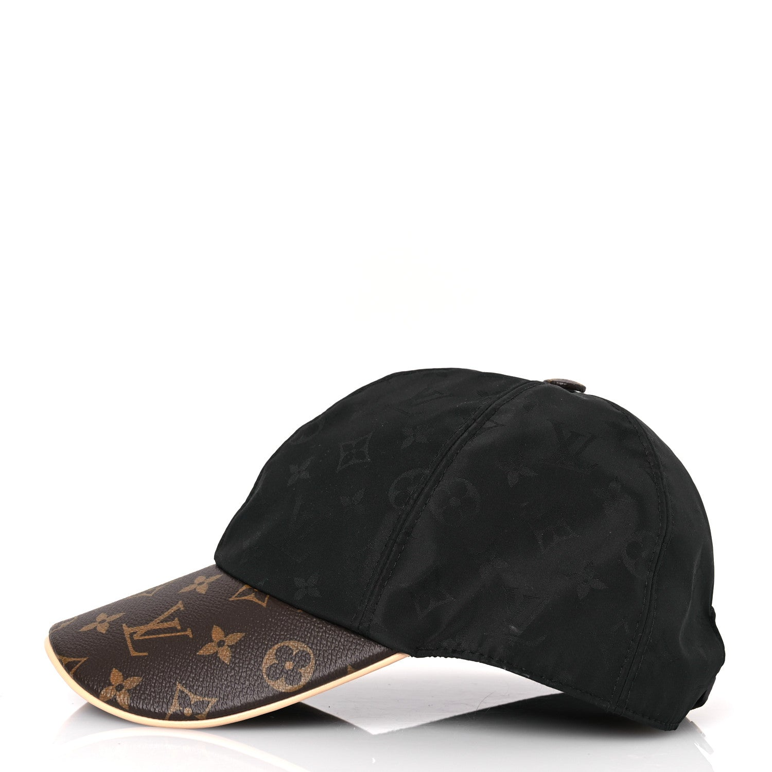 Black Contrast Brim Baseball Cap
