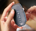 Top Grain Leather Mercedes Key Case