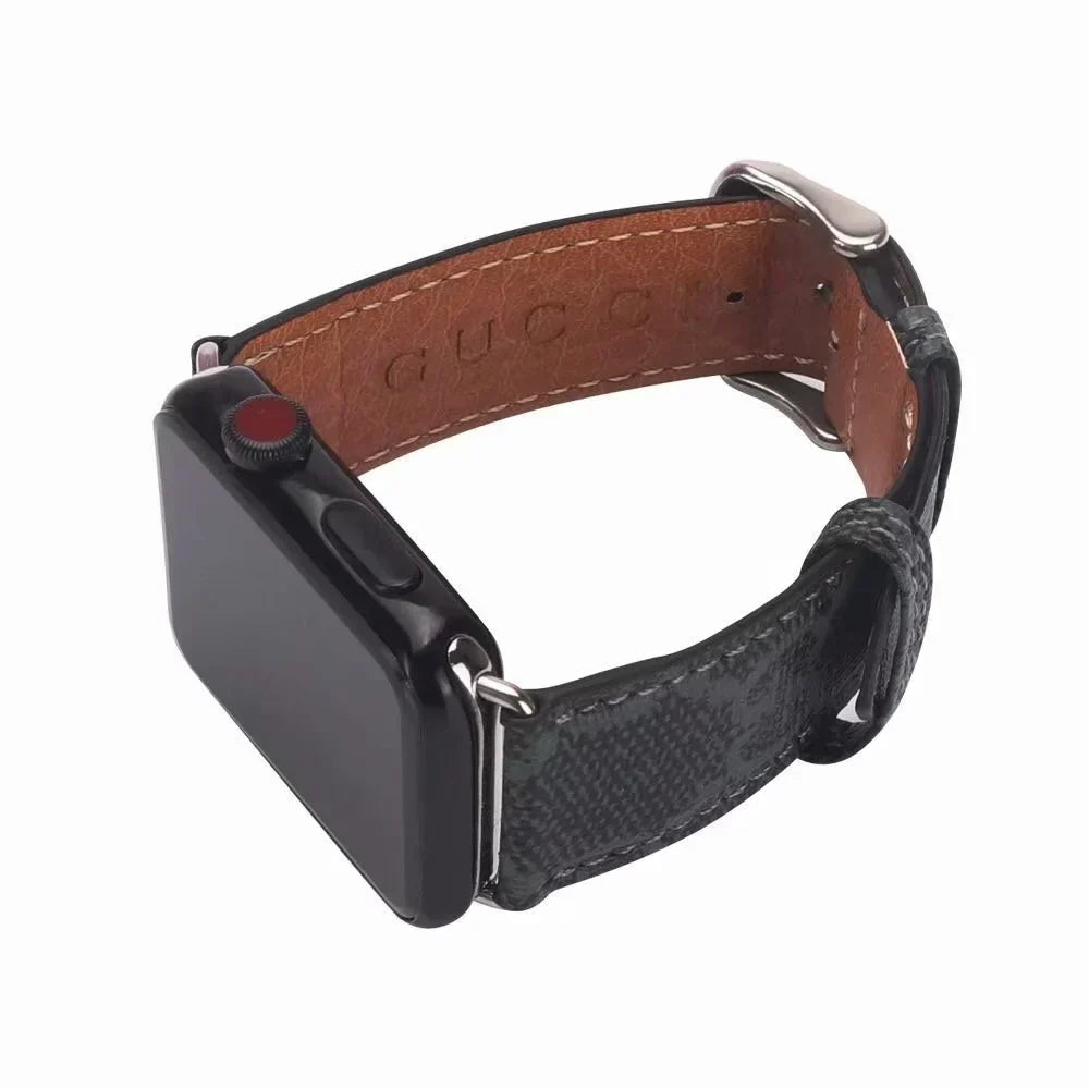 高品質レザー Apple Watch バンド
