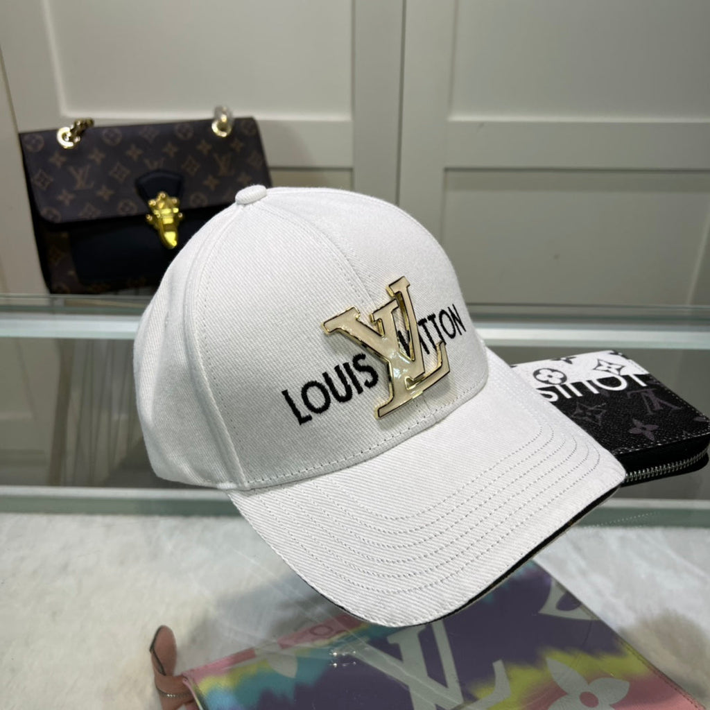 Luxury Baseball Cap for Men & Women Metal Logo