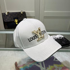 Luxury Baseball Cap for Men & Women Metal Logo