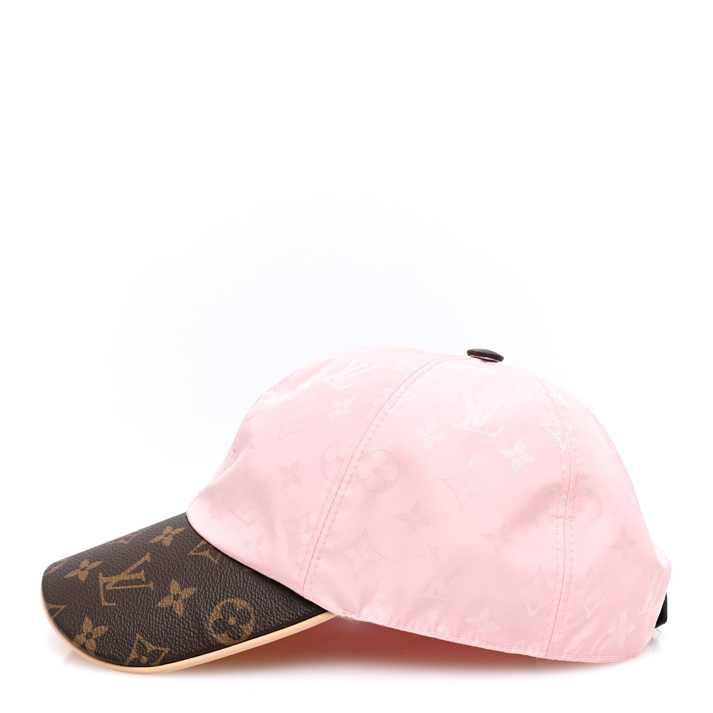 Pink Contrast Brim Baseball Cap