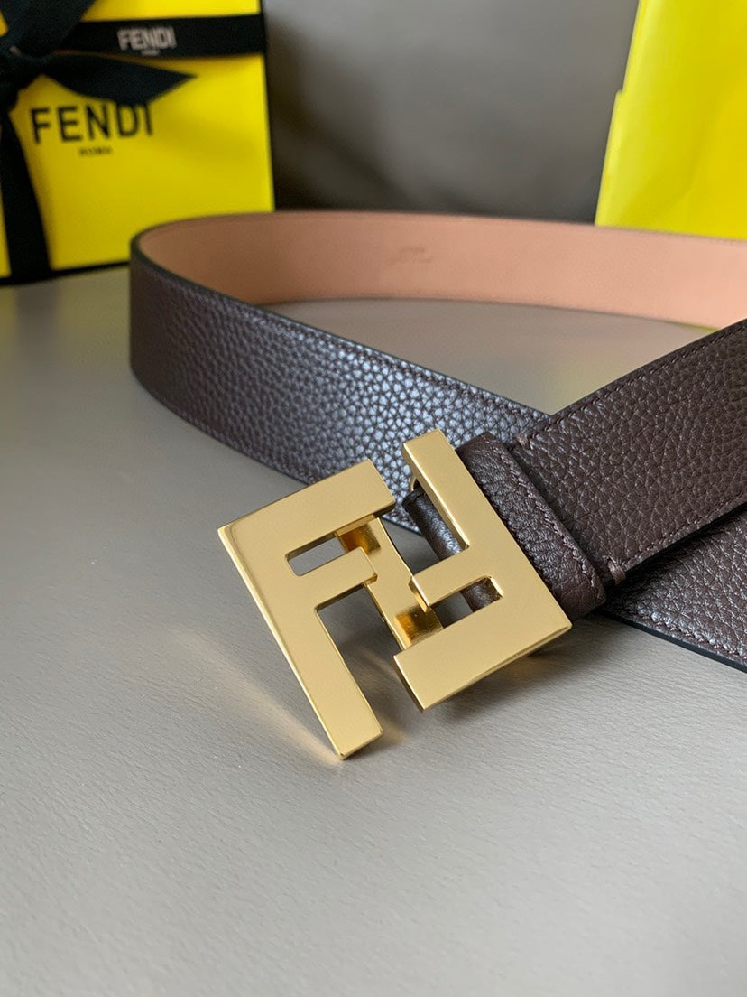 Men's Leather Belt Buckle Classic Dress Waist Belt