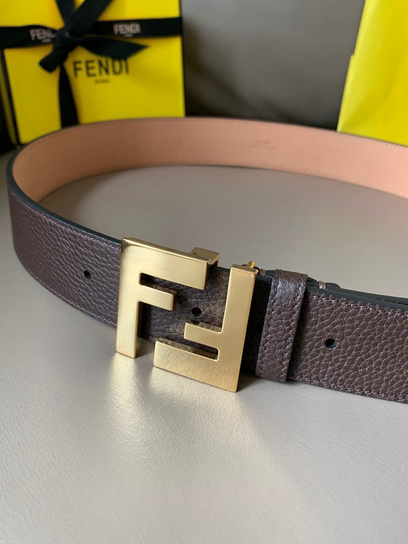 Men's Leather Belt Buckle Classic Dress Waist Belt