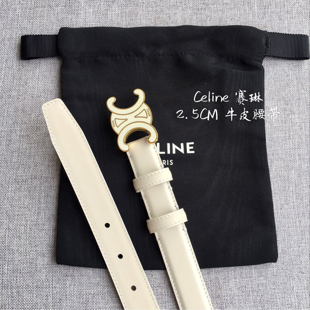 AC női bőr öv Triomphe csat